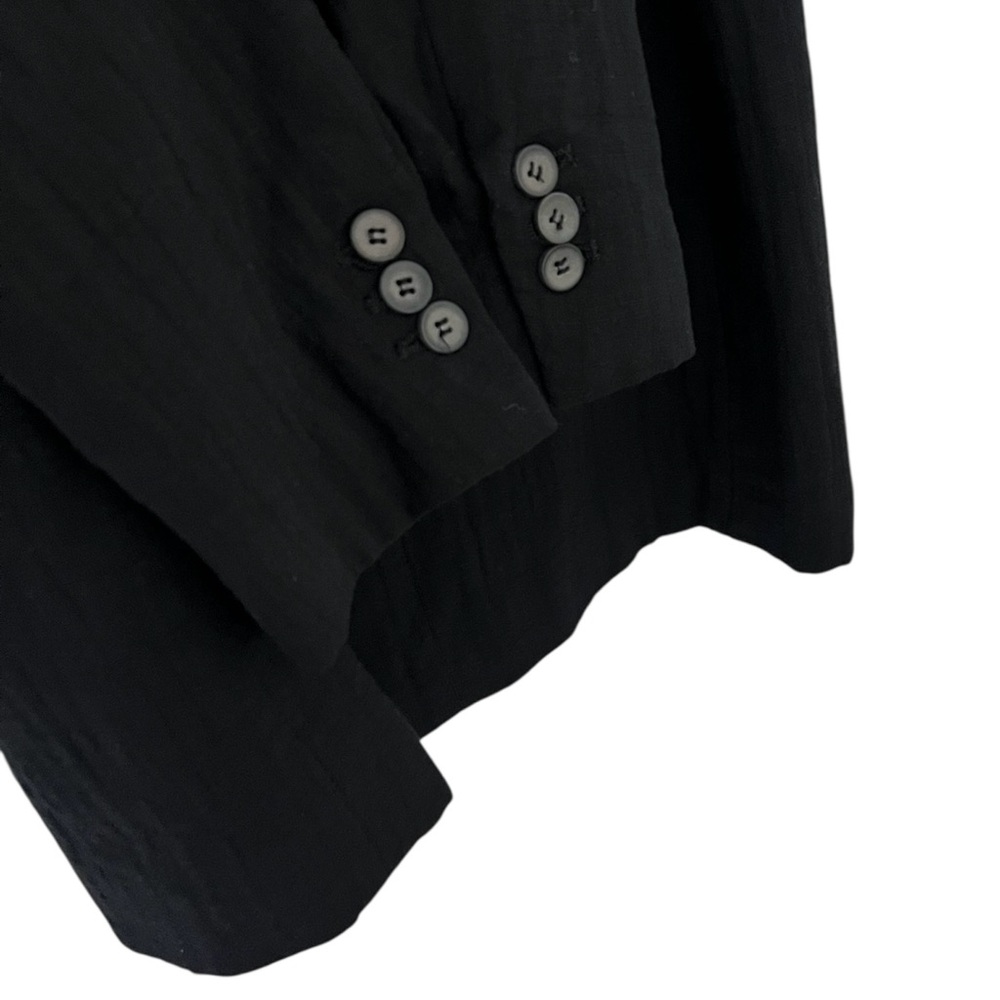 ZARA Blazer Relaxed Fit Lightweight In Black Size XS - Picture 11 of 16